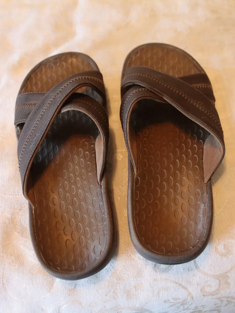Vionic Men's Adam Sandals Size 10 Brown